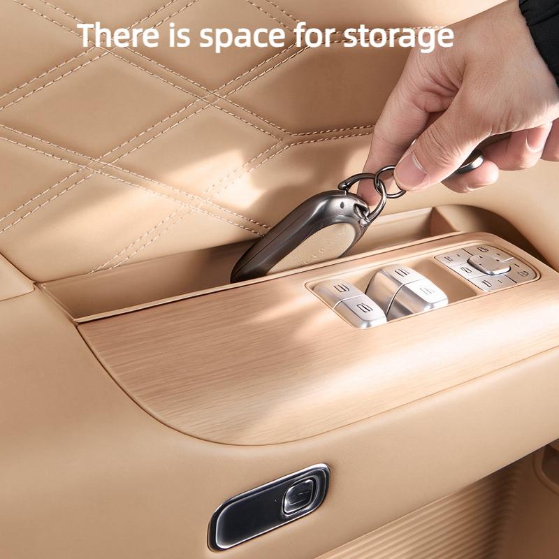For Esteo Exlantix ET8 Exeed ET8 Door Handle Silicone Pad Door Pull Handle Storage Box Interior Accessories