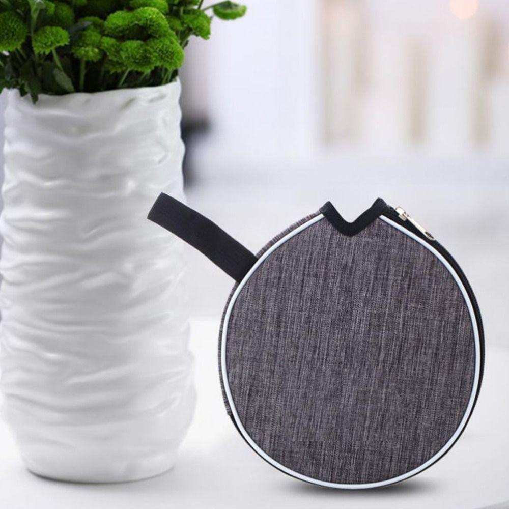 Protective Cover Table Tennis Rackets Bag Capacity Single Paddle With Belt Ping Pong Paddles Case