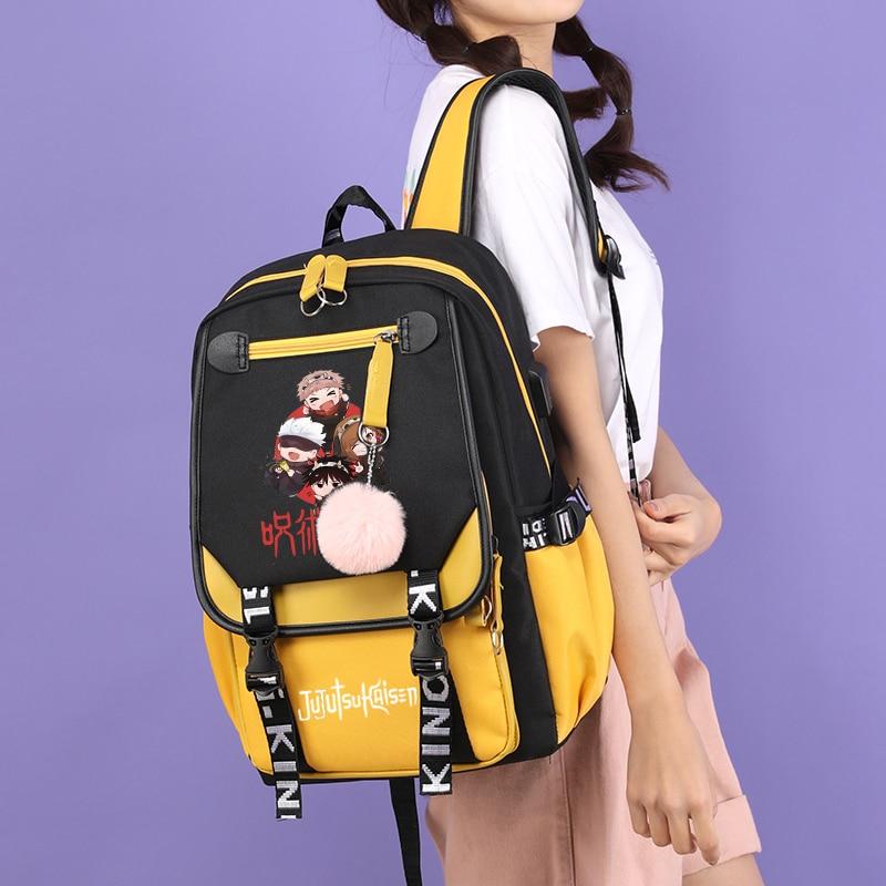 Легкие сумки в стиле аниме, рюкзак для мальчиков и девочек, детский студенческий рюкзак Kawaii, школьный рюкзак обратно в школу