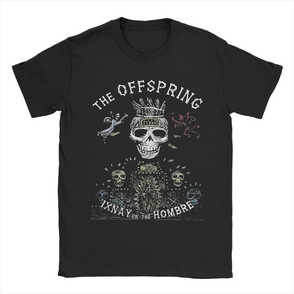 The Offspring Music T Shirts for Men Women Novelty T-Shirts O Neck Tee Shirt Short Sleeve Clothes New Arrival