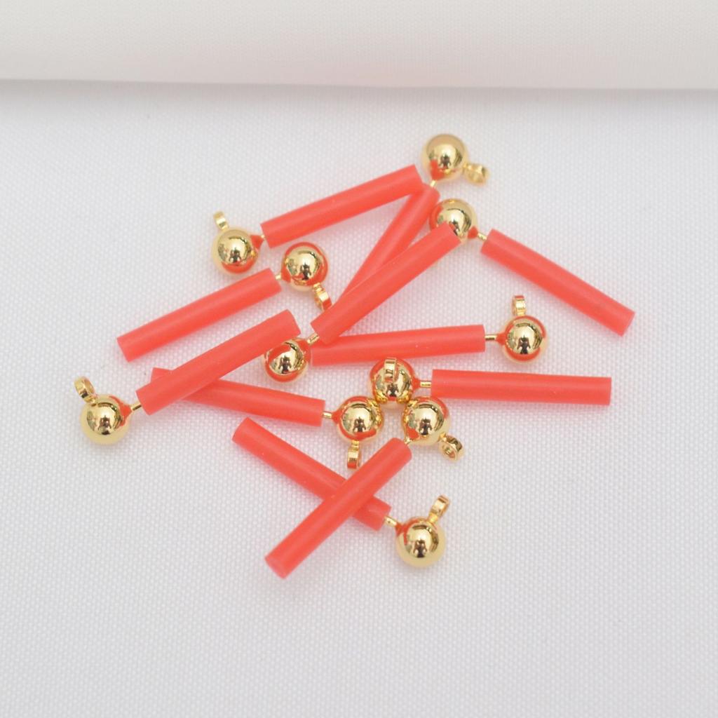 10pcs 18k Gold Bag 925 Silver Needle Doudou Stud Earrings with Hanging Earrings DIY Earrings Accessories Round Ball Stud Earrings Accessories