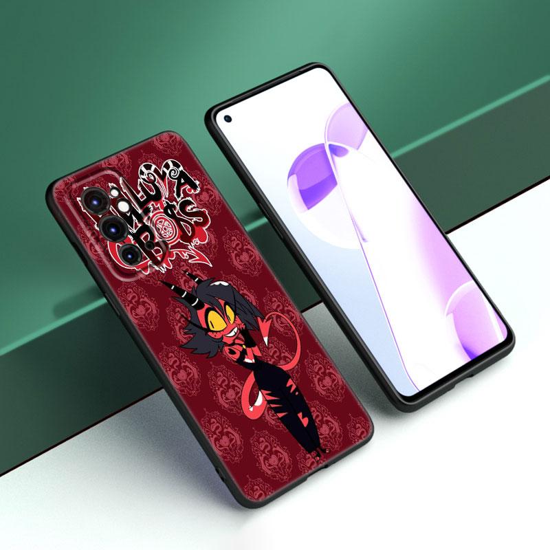 Аниме Чехол для телефона Helluva Boss из черного силикона для OnePlus 9 10 11 12 ACE 2V Pro 9RT 10T 10R Nord CE 2 3 Lite N10 N20 N30 5G