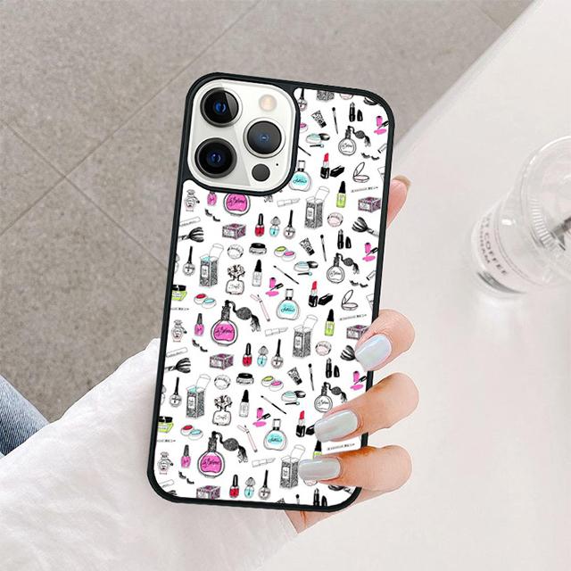 Nail Polish Mobile Phone Cases Cover For iPhone 17 Air 16 15 14 12 13 11 Pro MAX apple Plus Coque