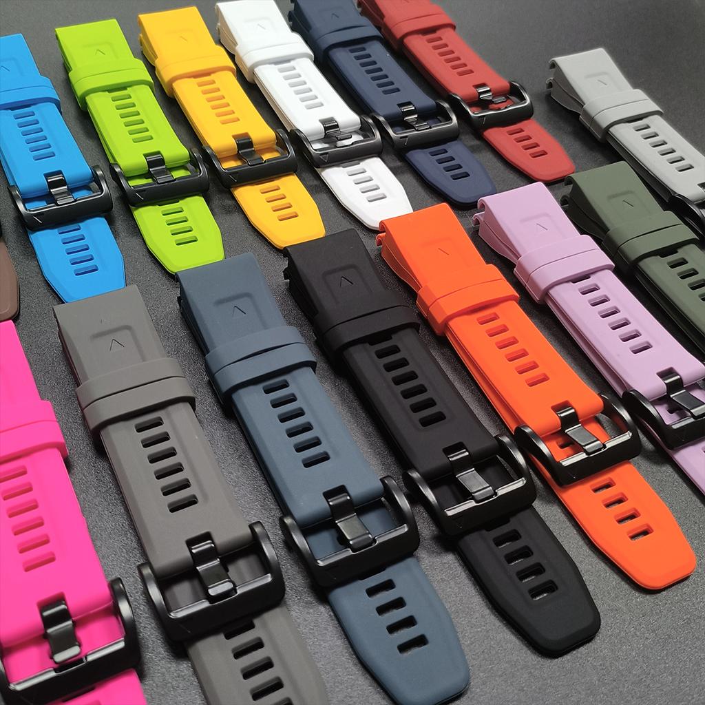 Официальный силиконовый ремешок для часов Quick Fit для Garmin Fenix 5X 5 Plus 6X 6 7X 7 E 8pro Enduro 3 instinct 3 ремешок 22 мм 26 мм браслет