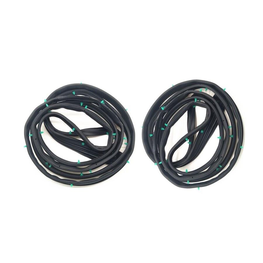 2x Car Front Left Right Replacement Door Rubber Sealstrip For 03-07 Accord Sedan