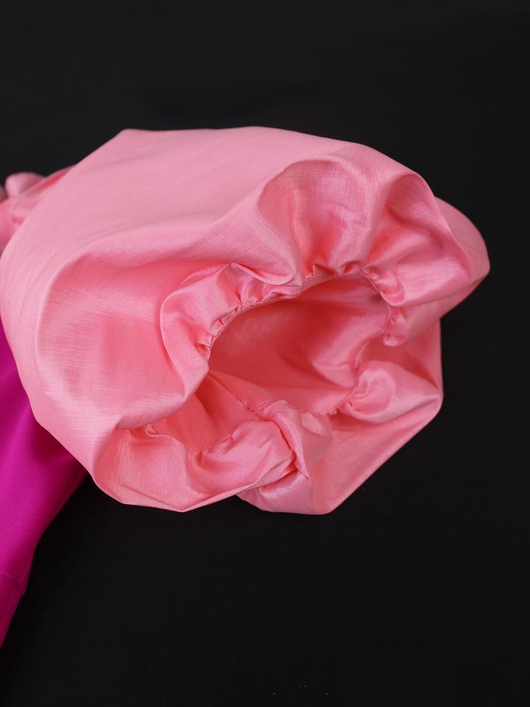 AOMEI Платья с открытыми плечами для женщин с короткими рукавами-фонариками в стиле пэчворк и оборками до щиколотки для празднования дня рождения, свадебные платья для гостей