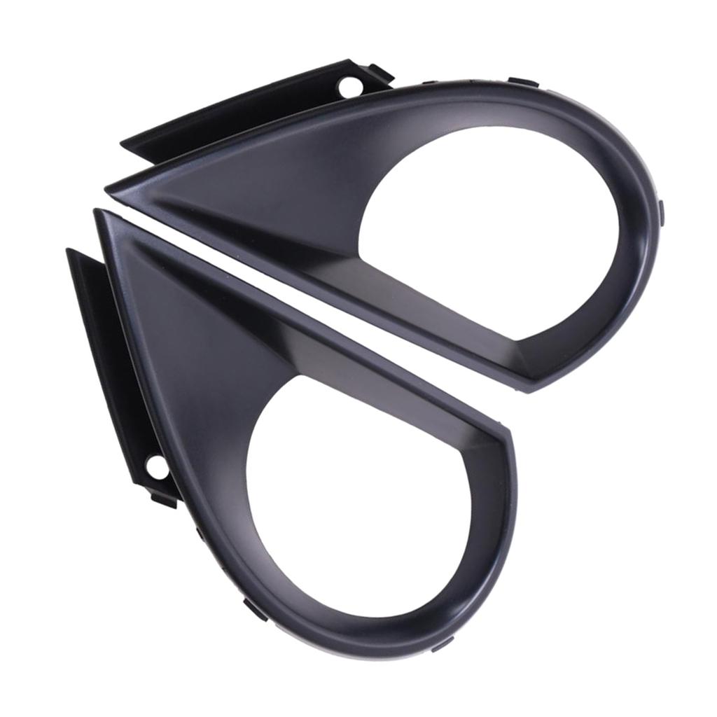 Черная левая/правая передняя крышка решетки радиатора под противотуманную фару для Q7 2011-2015 4L0807489A 4L0807490A