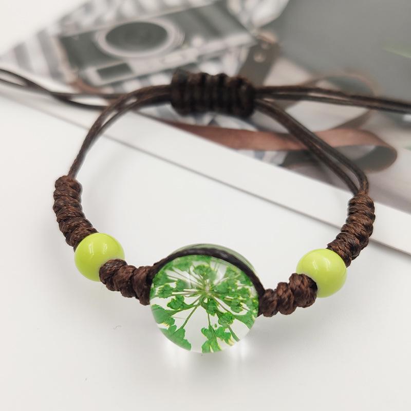 Браслет из сухоцветов «Звездное небо» для девушек, пар и студентов