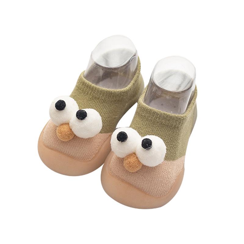 Spring & Autumn Toddler Non-slip Cartoon Floor Socks & Soft-bottom Shoes