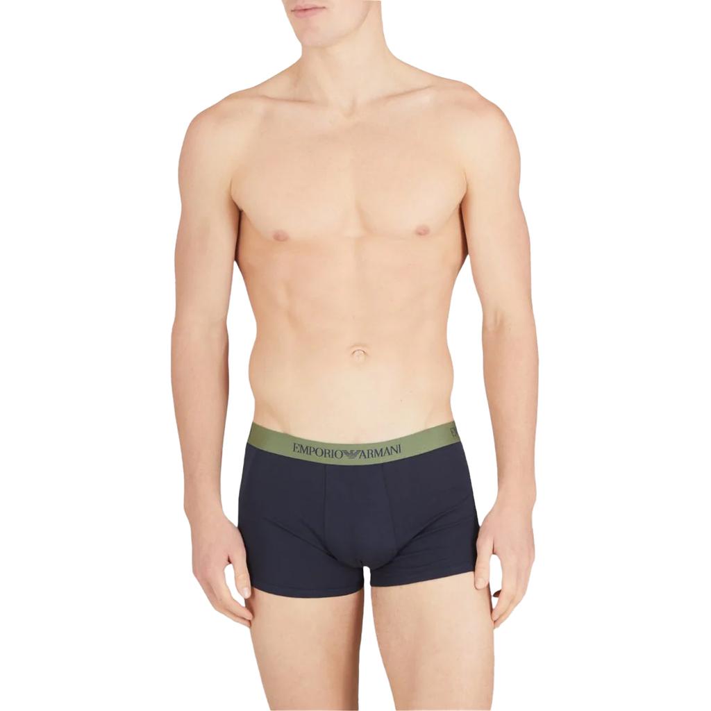 Emporio Armani Mens Cotton Boxer Shorts (Pack of 3)