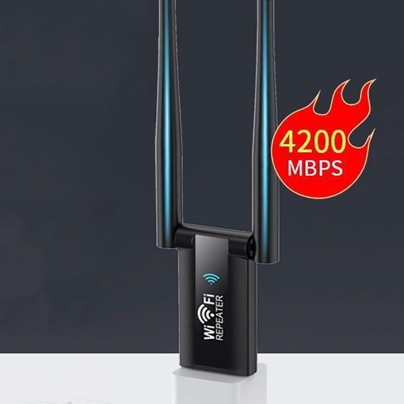 4200Mbps 2.4G Usb Wireless Wifi Repeater Extender Router Wifi Repeater Access Point Signal Amplifier Booster