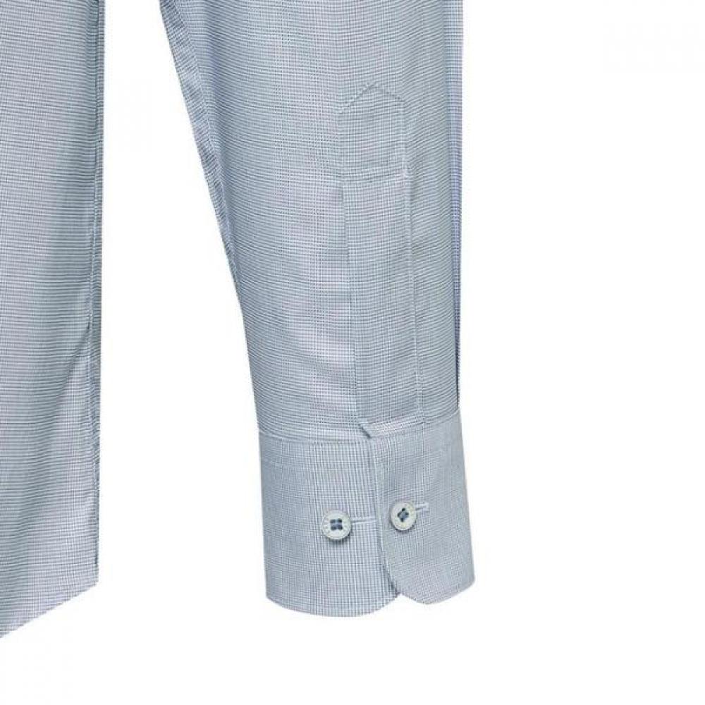 DakS Men S eaSy Care Cotton Blend Micro Check Regular Fit Shirt dma1Shdl122b1