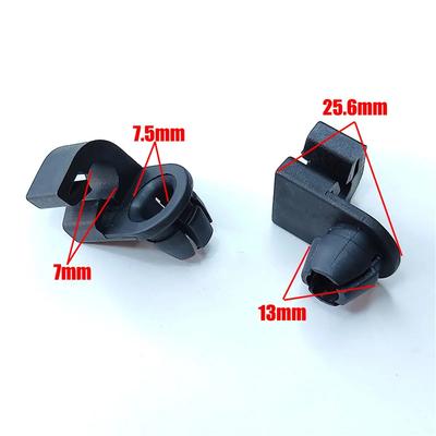 Новые 10 шт. черные клипсы фиксатора упора капота для Citroen C3 C4 Peugeot 2008 208 301 308