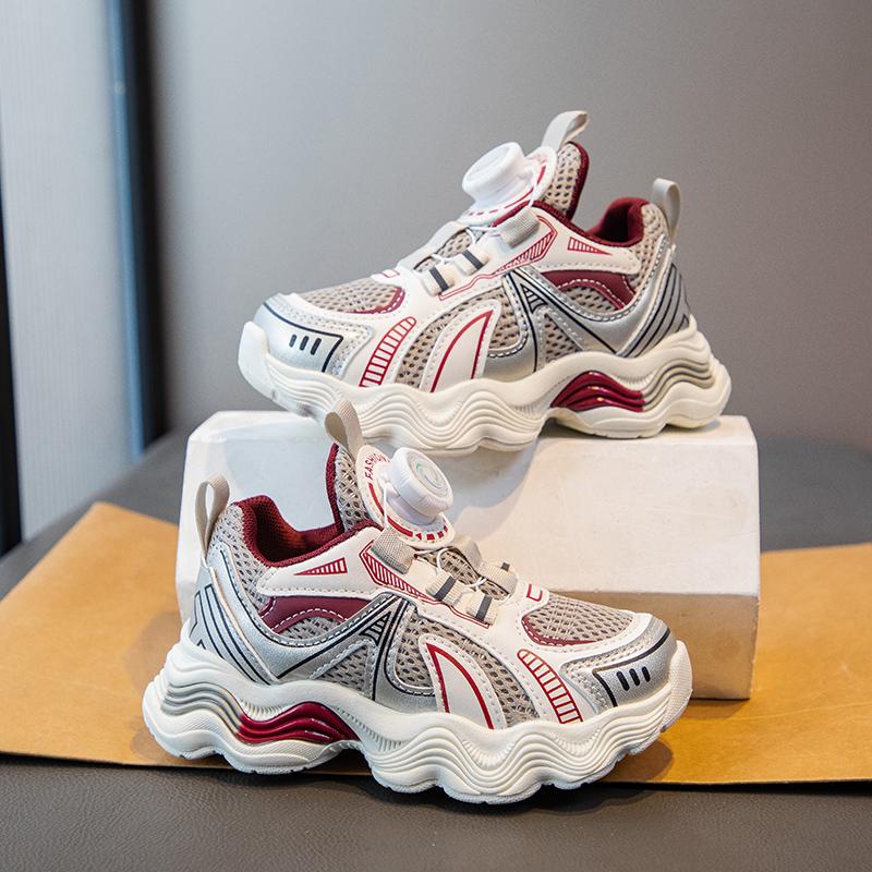 Детская мода Four Seasons Дышащая повседневная обувь для детей Бег Спорт Студенты Девочки Трендовые удобные кроссовки для спортзала