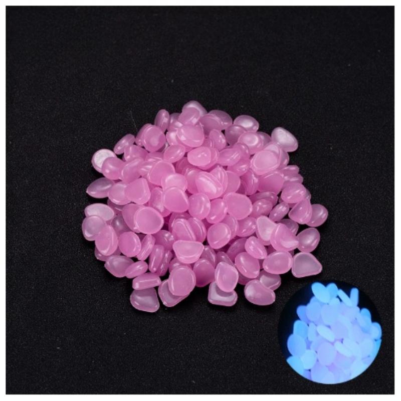 Светящиеся камни Светящиеся в темноте Галька Камни Уличные дорожки Домашний сад Двор Декор Камешки для аквариума