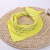 Fashion Women Bandana Scarf Girls Kids Punk Square Bandanas Headwear Bohemian Head Scarf Headbands Hair Accessories