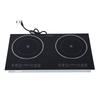 Электрическая варочная поверхность с 2 конфорками, керамическая нагревательная столешница, встроенная электрическая плита с сенсорным управлением