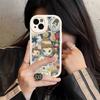 Y-yoshitomo Nara-A Ретро-искусство Чехол для телефона из ПУ-кожи Для IPhone 16 15 14 13 12 11 Pro Max Plus Задняя часть Fundas