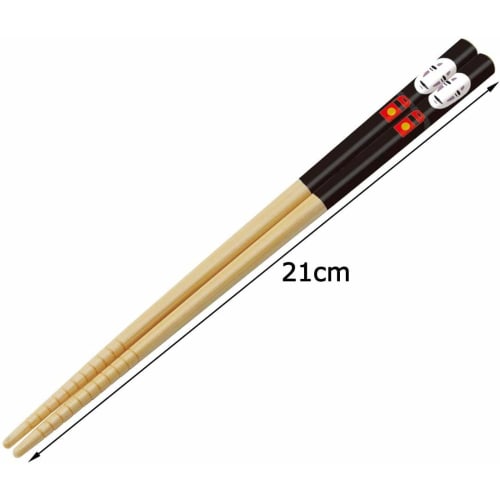 Skater Bamboo Safety Chopsticks 21cm Chopsticks Spirited Away Kaonashi Ghibli ANT4-A