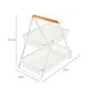 Fruit Basket Living Room Storage Kitchen Storage Basket Storage Tier Shelves Multi Layer Hollow Grids Kitchen Organizer