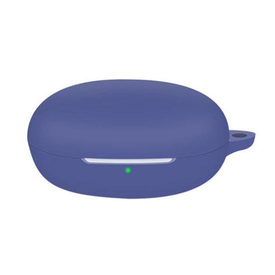 Чехол для наушников, мягкий противоударный Bluetooth-совместимый силиконовый чехол с карабином для Realme Buds Air 2 Neo