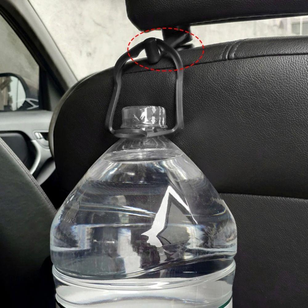 2шт пластиковый крючок для подголовника автомобильного сиденья, вращающийся на 360 °, органайзер для заднего сиденья, вешалка, держатель для хранения, авто