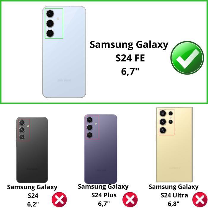 Защитная пленка - Phonillico - Samsung Galaxy S24 FE - Упаковка 2 шт. - Ультратонкая - Устойчивая к царапинам
