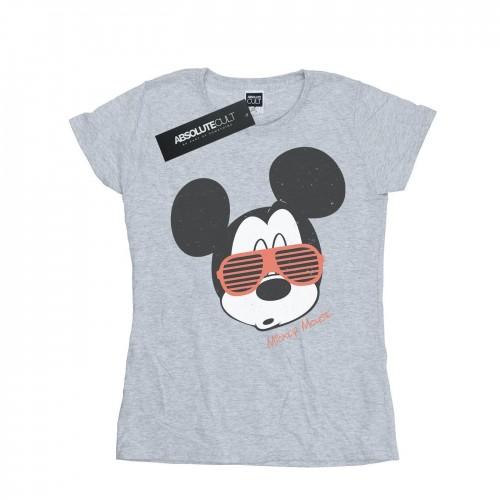 Disney Womens/Ladies Mickey Mouse Sunglasses Cotton T-Shirt