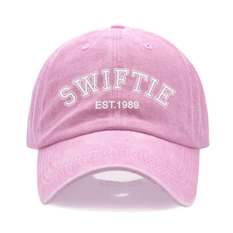 SWIFTIE 1989 Embroidery Baseball Cap for Men Women Unisex Washed Cotton Dad Hat Sun Hat Gift Fans Outdoor Sports Dropshipping