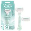 Razor Razor for Women for Sensitive Skin for Smooth Skin Main Unit Replacement Blades 2 Pieces Embrace Sensitive
