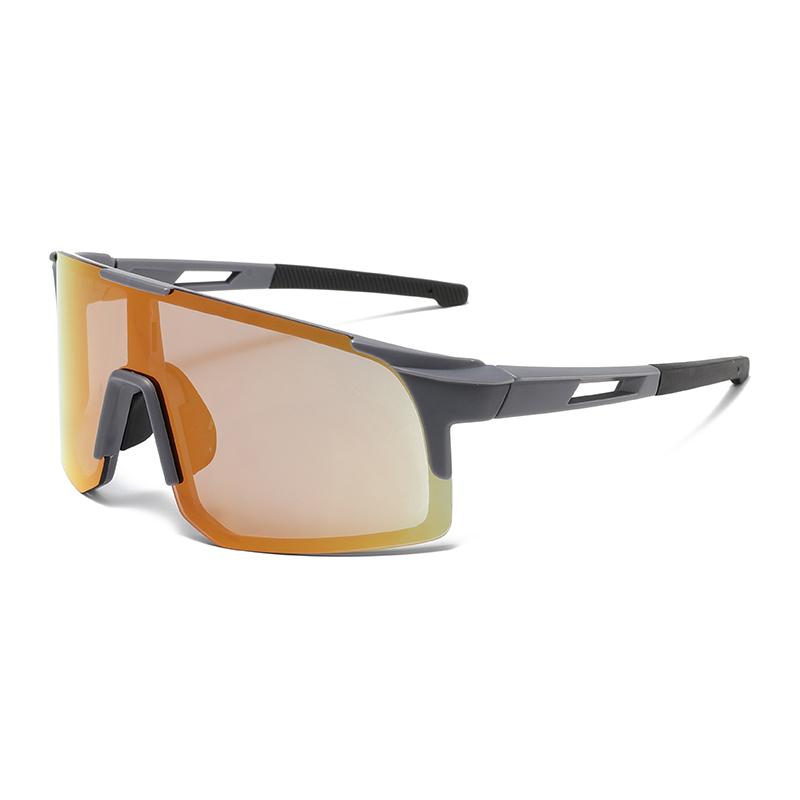 Мужские спортивные очки большого размера, облегающие, с защитой от УФ-лучей, солнцезащитные очки для езды, женские зеркальные защитные очки для активного отдыха, для велоспорта