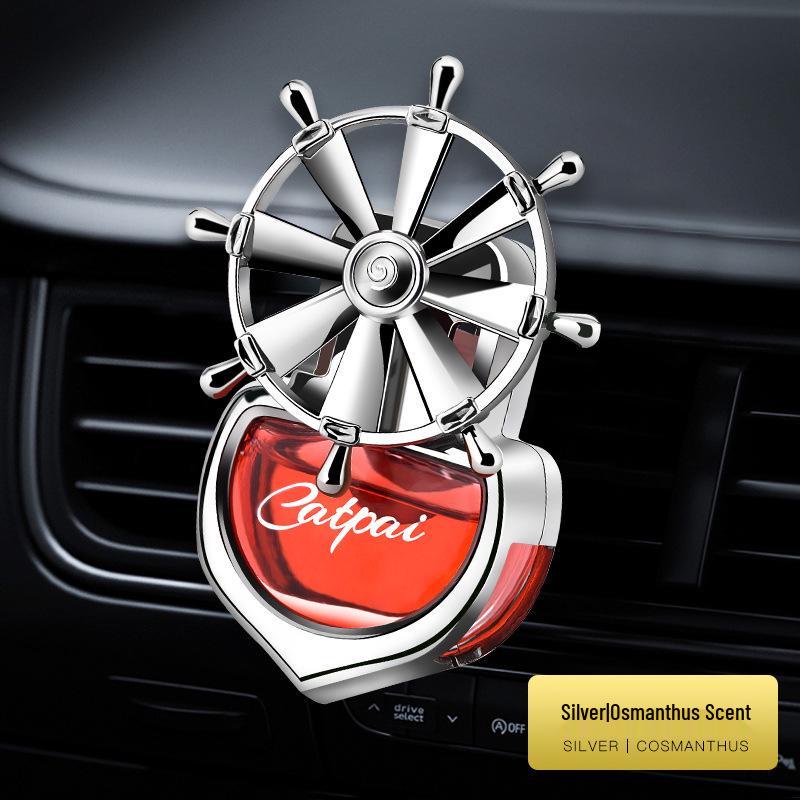 Автомобильный аромадиффузор вращающаяся вертушка на воздуховод