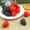 VORCOOL Food Sample Raspberry Simulation Fruit Blackberry Model Fake Real Look Fruit Food Model Photography Tools Pack of 40