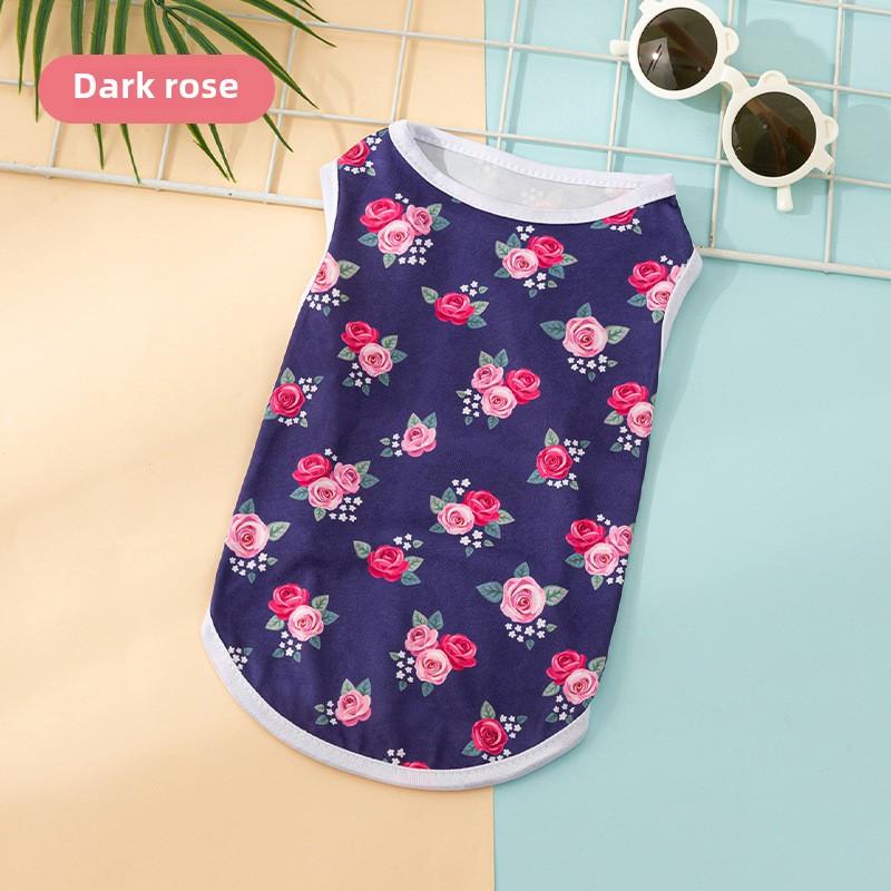 Одежда для щенков, собак и кошек, мультяшный осенний милый жилет, удобный жилет с принтом