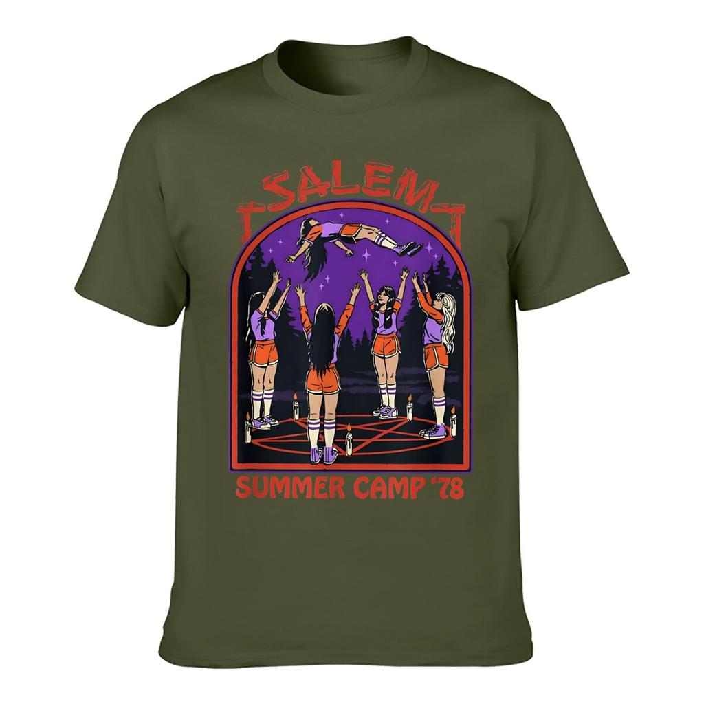 Футболка Steven Rhodes Salem Summer Camp '78 Retro с черным юмором