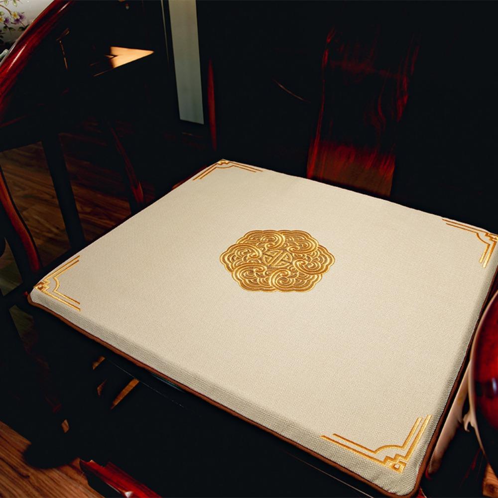 Подушка для дивана из красного дерева, утолщенная подушка сиденья для китайского обеденного стула, мебель из массива дерева, кресло