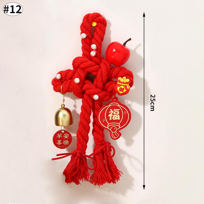 Chinese Knot Tassel Pendant Housewarming Moving Home Gift Decoration Hanging Door Pendant Festival Decorative Ornaments