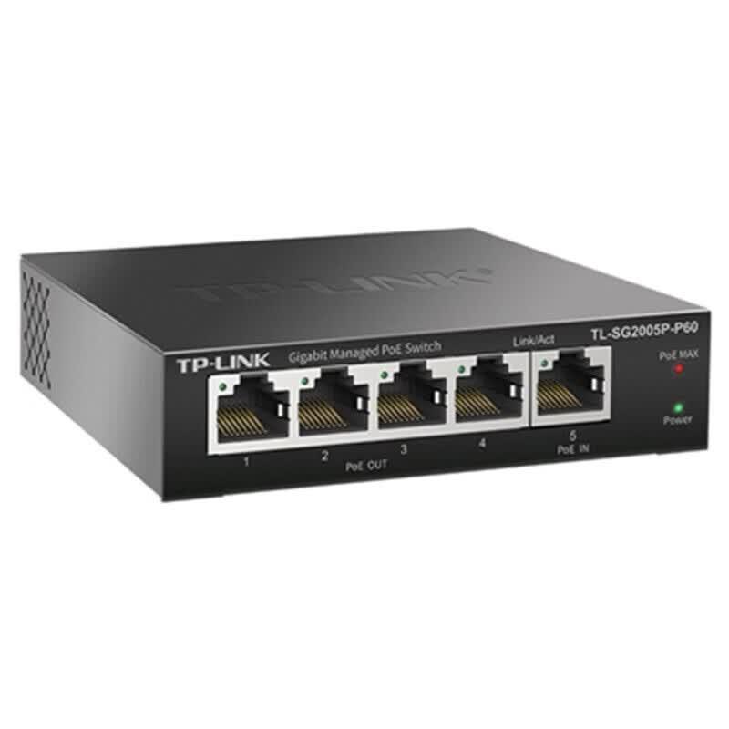 TP-LINK 5-Port Full Gigabit Managed PoE Switch