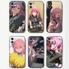 Чехол для телефона Gotou Hitori Аниме B-Bocchi The Rock Для iPhone 17 Air 16 15 14 13 Pro Max 11 12 Черный Силиконовый Чехол