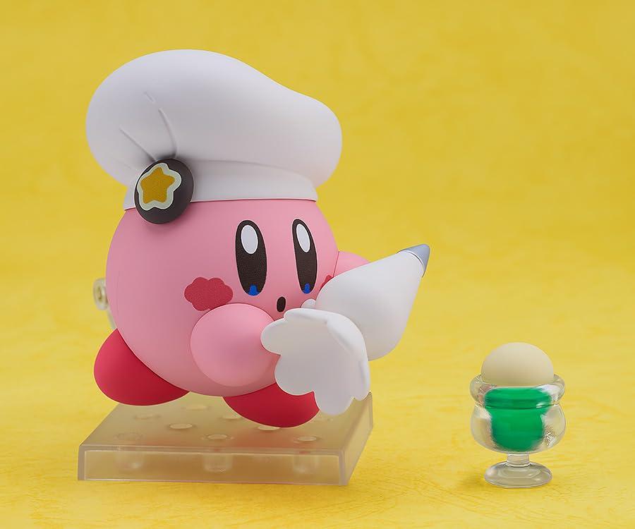 Nendoroid Kirby Cafe Kirby Kirby Cafe пластиковый магнит окрашенная подвижная фигурка Ver. Немасштабируемый и