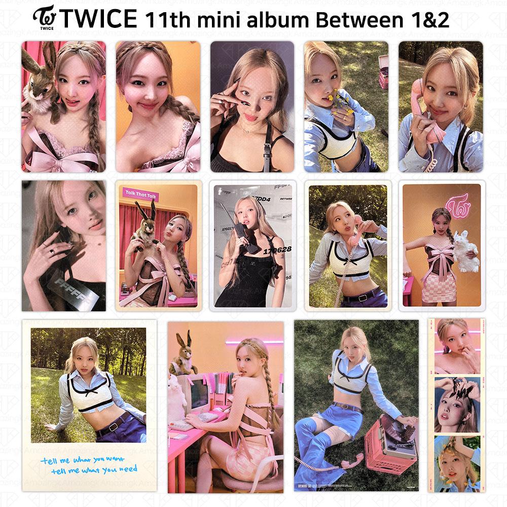 Twice 11-й мини-альбом между 1 и 2 Наён, фотокарточка, открытка, наклейка Polaroid POB