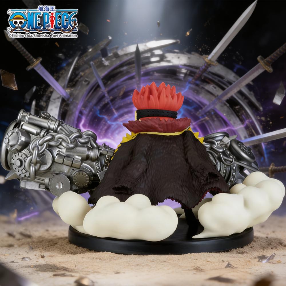 1 шт. Официальная фигурка Юстасса Кида из One Piece Лучший подарок для фанатов аниме Игровая комната Настройка рабочего стола Аниме Декор для стола Коллекционный предмет