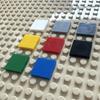 50 шт. DIY строительные блоки 2*2 фигурные кирпичи керамическая плитка 2x2 образовательные творческие MOC кирпичи 3068 гладкие плоские плитки игрушки