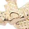CHANEL  ABB978 Brooch gold metal/crystal Women