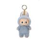 NEW INS Korea Pop Mart 17cm Labubu Cloth Mystery Box Blind Heartbeat Macaron Series Doll Labu Cloth Plush Backpack Pendant Girl Gift Phone Lanyard
