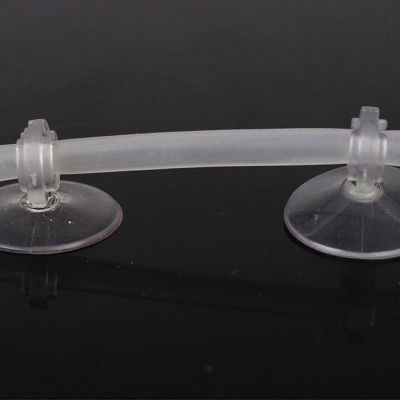 Аксессуары для аквариума, стеклянный диффузор для очистки CO2 с присосками для аквариума с растениями, костюм из четырех частей