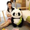 Panda Bamboo Hugging Shoots Plush Toy Animal Stuffed Doll Decoration Gift Kids