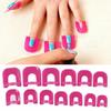 26 шт., DIY лак для ногтей, протектор, наклейка, трафарет, инструмент + 48 шт./наклейка, направляющая полоса