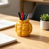 Rainbow Down Coat Pen Holder, 3D Printed Puffer Jacket Desk Organizer, Creative Storage for Stationery And Brushes