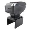 Universal Car Center Console Armrest Box Container Adjustable with USB Interface